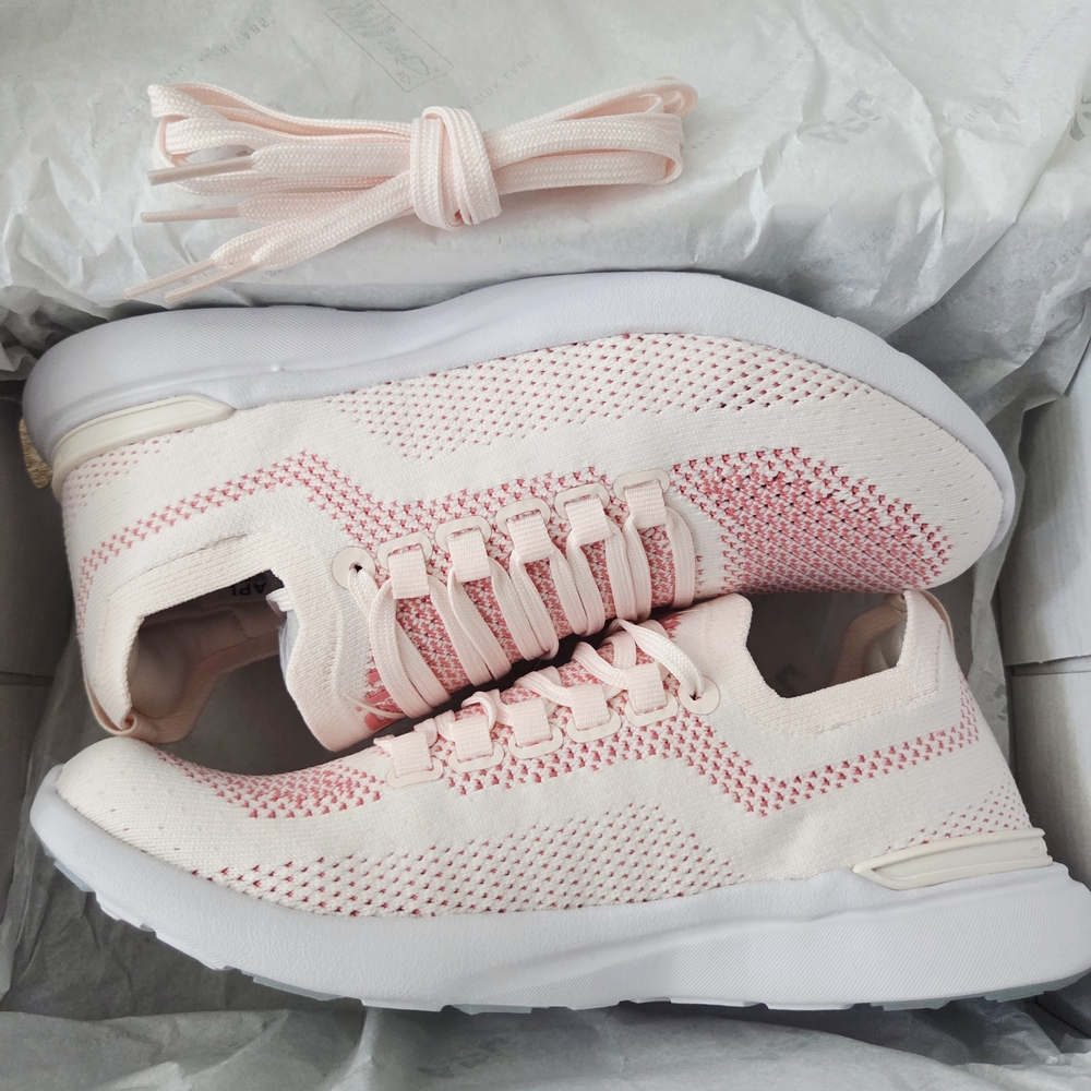 APL Women's Techloom Breeze (Creme-Fire Coral) NIB!